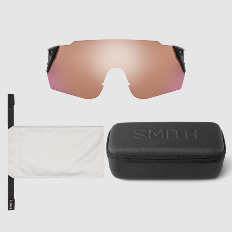 Smith Attack MAX Sunglasses Matte Black/ChromaPop Violet Mirror-2